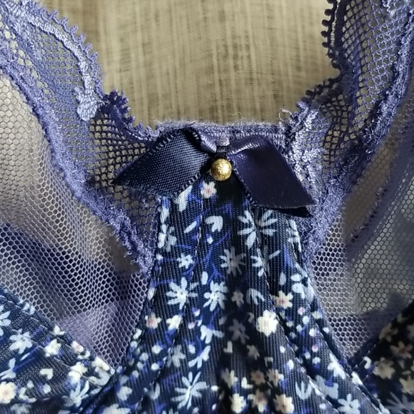 NWT Freya Jasmine Meadow Plunge Bra 36DDD - Picture 2 of 6